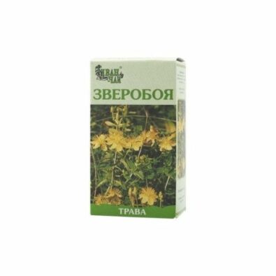 Зверобоя трава, сырье растительное измельченное, 50 г, 1 шт.