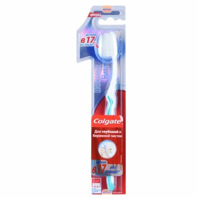 Colgate Зубная щетка шелковые нити мягкая, щетка зубная, 1 шт.