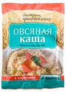 Каша на фруктозе овсяная витамины клубника, каша, 41 г, 1 шт.