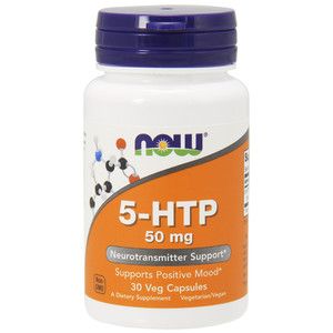 Now Foods 5-HTP, 50 мг, капсулы, 30 шт.