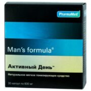 Man’s formula Активный день, капсулы, 30 шт.