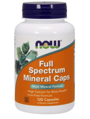 NOW Full Spectrum Mineral Caps Полный спектр минералов, капсулы, 120 шт.