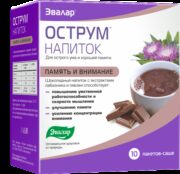 Острум, напиток, с шоколадным вкусом, 10 шт.