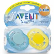 Соски-пустышки Philips Avent Free Flow, (86190) SCF178/24, 6-18 мес., в ассортименте, 2 шт.