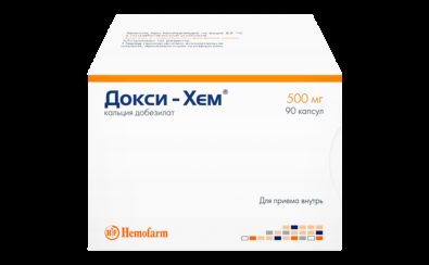 Докси-Хем, 500 мг, капсулы, 90 шт.