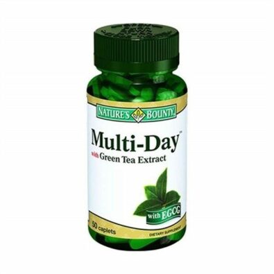 Natures bounty Multi-Day с экстрактом зеленого чая, таблетки, 50 шт.