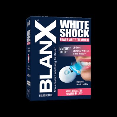 Blanx White Shock Зубная паста с лампой-активатором, паста зубная, 50 мл, 1 шт.