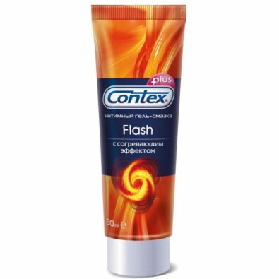 Гель-смазка Contex Flash, гель, согревающий (-ая; -ое; -ие), 30 мл, 1 шт.