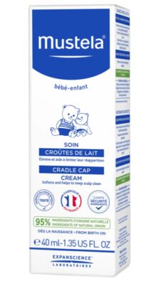 Mustela Крем для кожи головы от молочных корочек, крем, 40 мл, 1 шт.