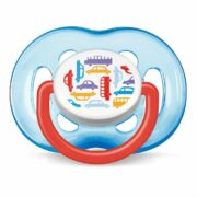 Соски-пустышки Philips Avent Design для мальчика, (86124) SCF172/14, 6-18 мес, 1 шт.