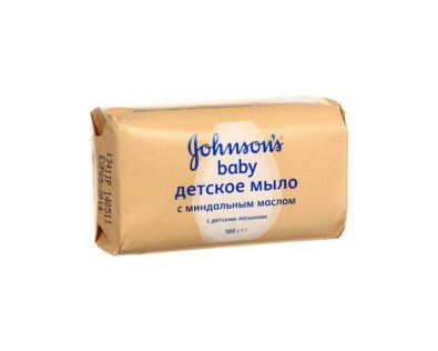 Johnson’s baby Мыло детское, мыло детское, с миндальным маслом, 100 г, 1 шт.