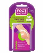 Foot Expert пластырь гидроколлоидный от влажных мозолей, 2.9х6 см и 2.2х4.1 см, пластырь, 6 шт.