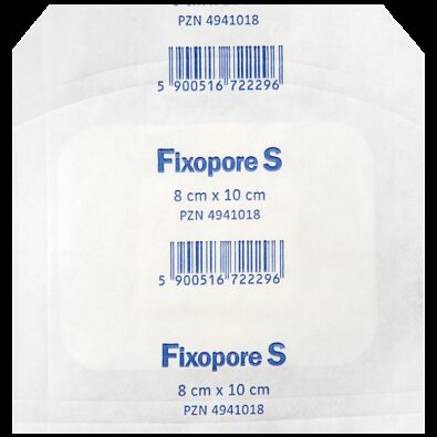 Matopat Fixopore S повязка, 10х8, нетканая основа, стерильно, 1 шт.