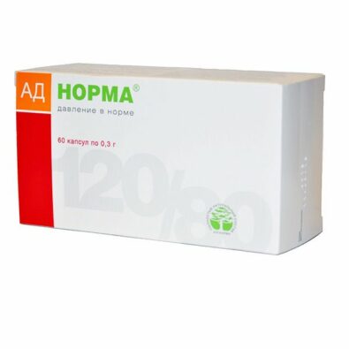 АД Норма, 0.3 г, капсулы, 60 шт.