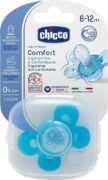 Chicco Physio Comfort Пустышка силиконовая слоники, 6-12 месяцев, 1 шт.