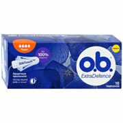 o.b. extra defence super тампоны женские гигиенические, тампоны женские гигиенические, 16 шт.