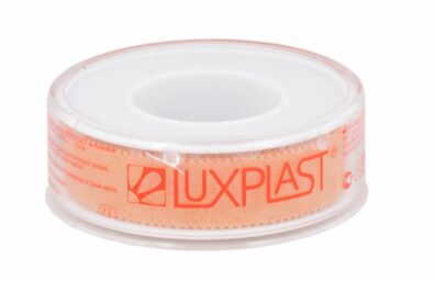 Luxplast Пластырь фиксирующий тканный, 1,25см х 5м, 1 шт.