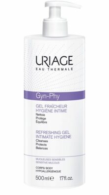 Uriage Gyn-Phy Освежающий гель для интимной гигиены, гель, 500 мл, 1 шт.