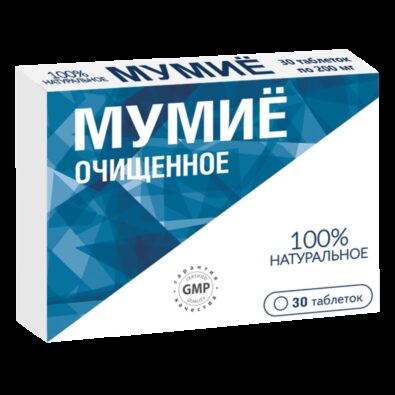 Мумие, 0.2 г, таблетки, 30 шт.