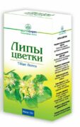 Липы цветки, сырье растительное измельченное, 50 г, 1 шт.