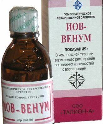 Иов-венум, капли гомеопатические, 25 мл, 1 шт.