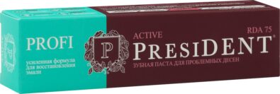 PresiDent Profi Active зубная паста 75 RDA, паста зубная, 100 мл, 1 шт.