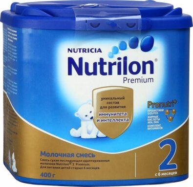 Nutrilon 2 Premium, смесь молочная сухая, 400 г, 1 шт.