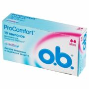 o.b. ProComfort mini тампоны женские гигиенические, 16 шт.