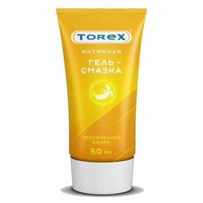 Torex гель-смазка интимная тропический банан, гель, 50 мл, 1 шт.