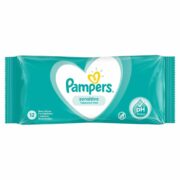 Pampers Sensitive Салфетки влажные детские, 12 шт.