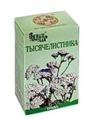 Тысячелистника трава, сырье растительное измельченное, 50 г, 1 шт.