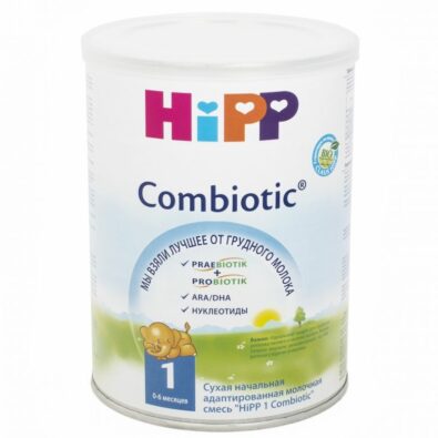 Hipp 1 Сombiotic, смесь молочная сухая, 350 г, 1 шт.